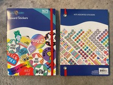 Hello Hobby Reward Stickers 1675 Assorted Stickers