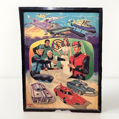 anglo confectionery Captain Scarlet seltenes Werbeplakat siehe Beschreibung