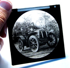 Oldtimer Auto Antik Foto Zauber Laterne Dia #1787