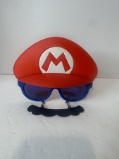 Nintendo Super Mario Brothers Mustache Sun-Staches Halloween costume sunglasses