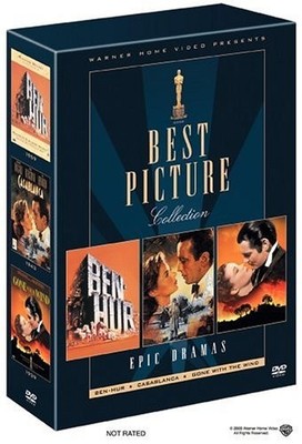BEN HECHT - Best Picture Collection - Epic Dramas (casablanca/gone (3 DVD) - Box