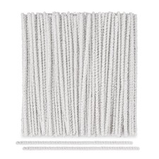 100 Pcs Pipe Cleaners, Cotton & Iron Wire Cleaner, 6-Inch Pipecleaners...