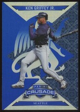 Ken Griffey Jr. #25 2025 Panini Crusade Blue Prizm Seattle Mariners Baseball MLB
