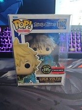 Funko Pop! Vinyl: Black Clover - Luck Voltia #1102  (Glow CHASE), AAA Exclusive