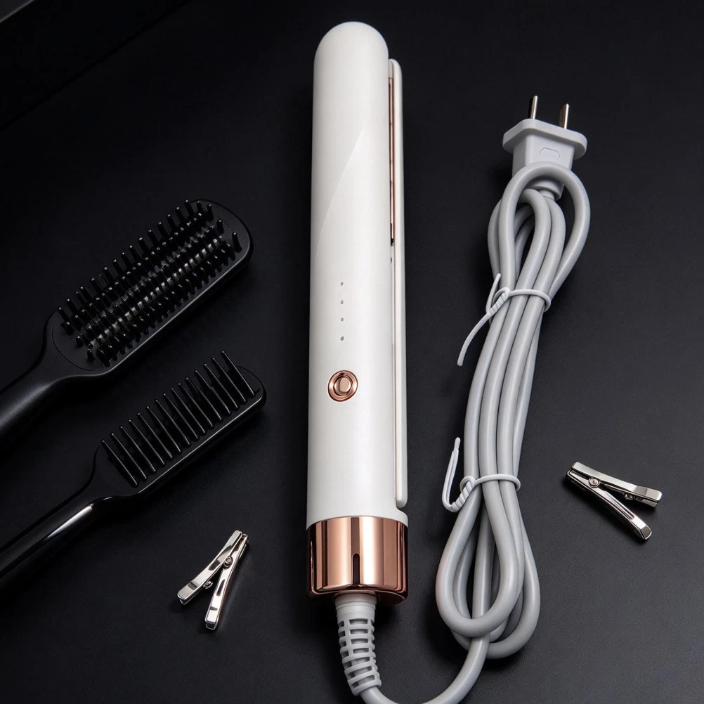 Cabello 3 piezas con 4 ajustes de temperatura, cerámica para volumen raíz instantáneo