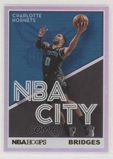 2019-20 Panini NBA Hoops NBA City Holo Miles Bridges #16 rw5