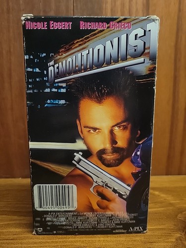 The Demolitionist (VHS, 1996) NICOLE EGGERT RICHARD GRIECO - Picture 2 of 5