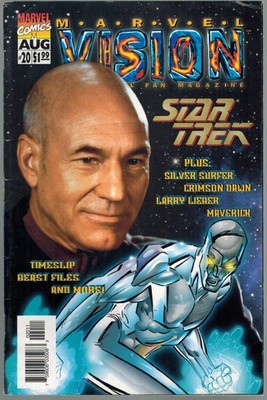 Marvel Vision 20 The Marvel Fan Magazine 1997 Star Trek Fanmagazin
