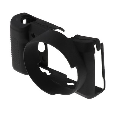 Silikon Kamera Tasche Schutzhülle Für Sony Alpha A5000 A5100 Schwarz