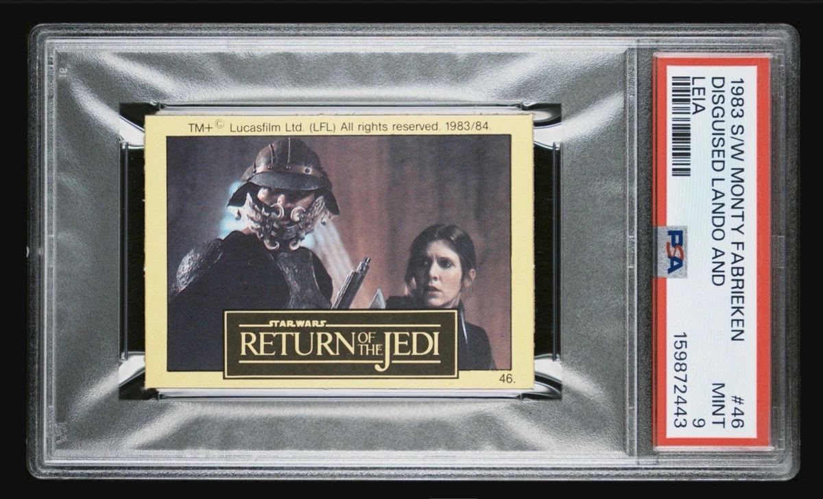 Star Wars Professional Sports Authenticator (PSA) Han Solo Trading