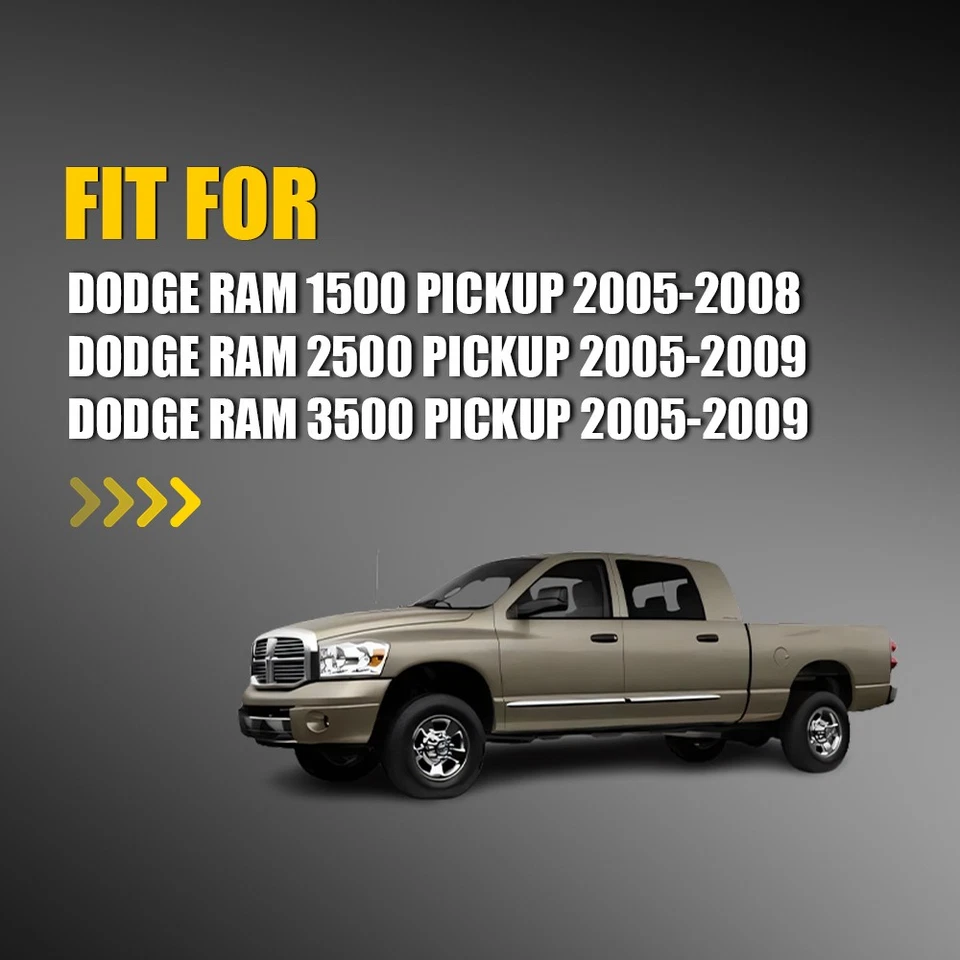 2-20 X LH & RH буксировки зеркало стекла прозрачный подогрев для DODGE RAM 2500 пикап 2005-2009 - Изображение 2 из 4
