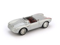 1:43 Brumm Porsche 550A Rs Spyder Biposto Stradale 1954 Argento R233-02 Diecast