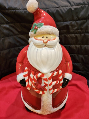 Santa Certified International Noel Cookie Jar.