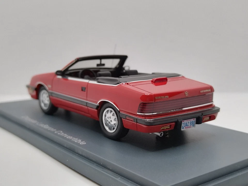 Neo 1/43 Chrysler LeBaron Convertible 1990. Very Rare!  - Image 4 of 4