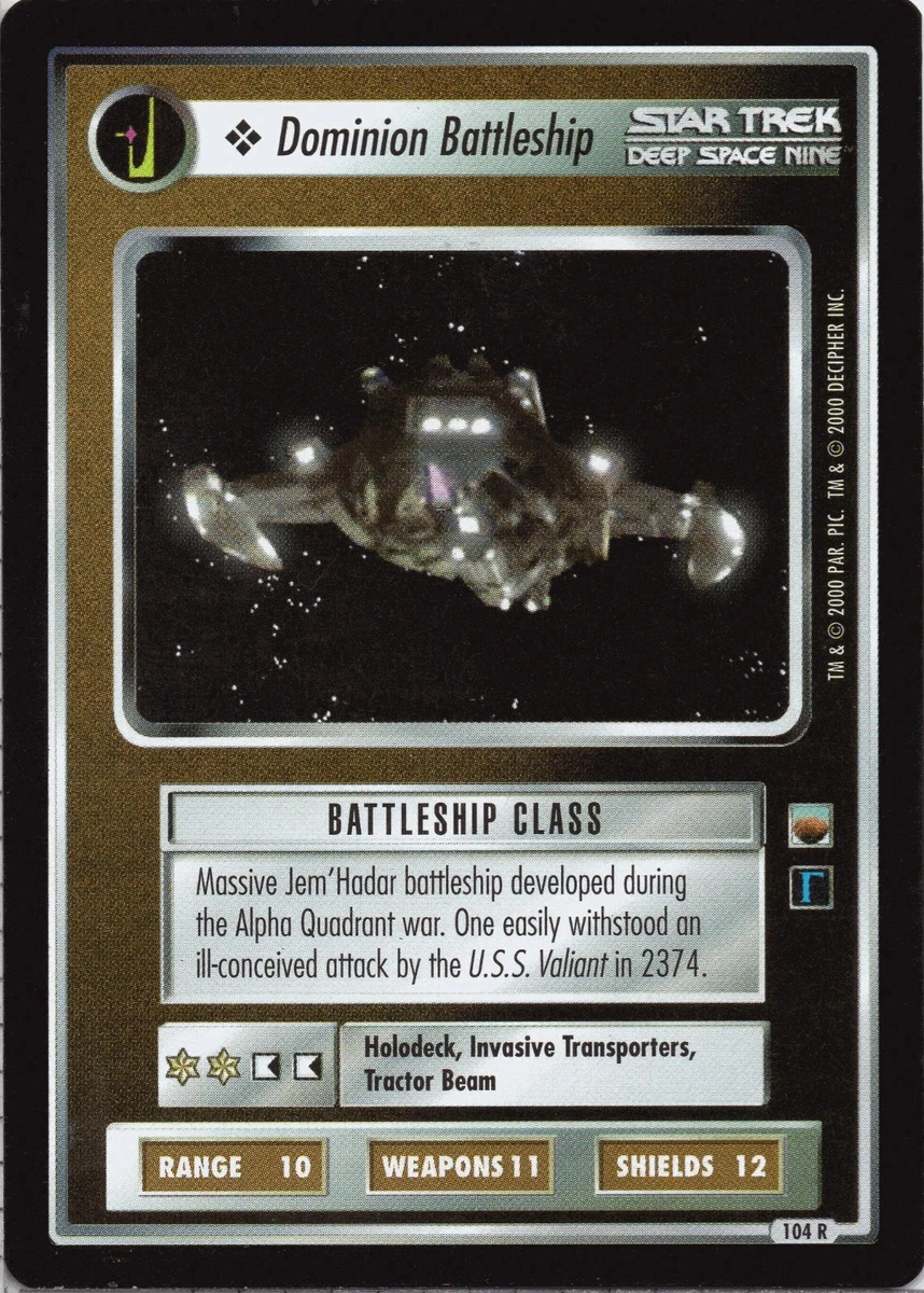 Star Trek CCG Rare Individual Collectible Card Game Cards for sale - eBay