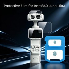 2pcs Tempered Glass Screen Protector for Insta360 Luna Ultra Camera Accessory