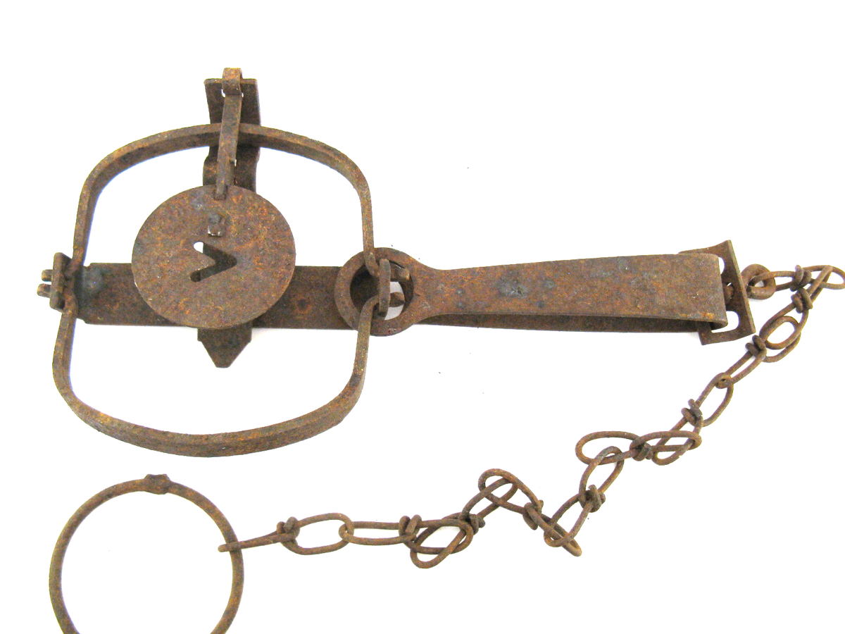 Vintage Oneida Victor #1 Animal Trap Niagara Falls Trapping Decor