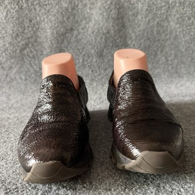 Pons Quintana 250 Slip-On Comfort Shoes Brown Leather Women's US 6.5 EU 37