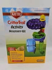 Kaytee CritterTrail Activity Accessory Kit 9 in x 9 in x 18 in- NEW
