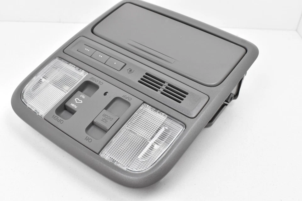 Honda Pilot 2009-2015 consola aérea cúpula gris mapa luz lámpara OEM Foto 4 de 4