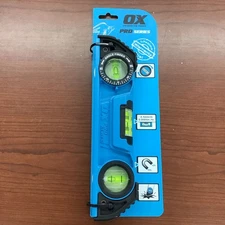 OX Tools 10" PRO SERIES Torpedo Level Magnetic Heavy Duty OX-P027210. Brand New!