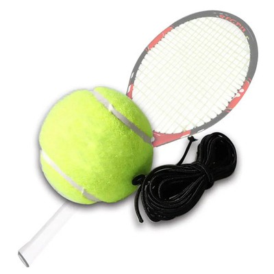 Tennis Trainingsball Seil Trainer Elastisch Rebound Practice Sport