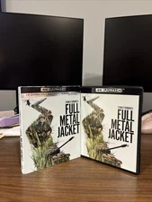 Stanley Kubrick Full Metal Jacket 4K UHD Blu-ray  W/Slipcover