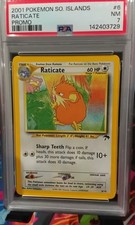 PSA 7 Raticate 6/18 Pokemon Southern Islands WOTC Vintage Promo Card on eBay