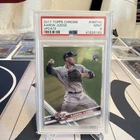 Aaron Judge Rookie Card 2017 Topps Chrome Update #HMT40 PSA 9 RC