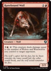 Runebound Wolf 168/495 Uncommon Foil Innistrad Remastered
