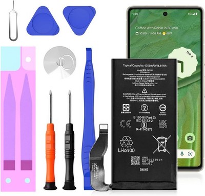 Pixel 7 Replacement Battery Kit 4355mAh High Capacity 0 Cycle Li Polymer