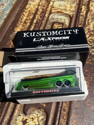 Kustomcity Dave Chang EVO L.A. XPRESS Satin Green/Satin Black CHASE #84/96 RARE!