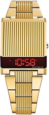 Bulova Computron LED Digital Quartz 97C110 Reissue Model New Japan