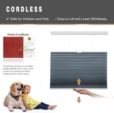 Cordless Blackout Top-down Bottom Up Honeycomb Blinds Cellular Window Shades