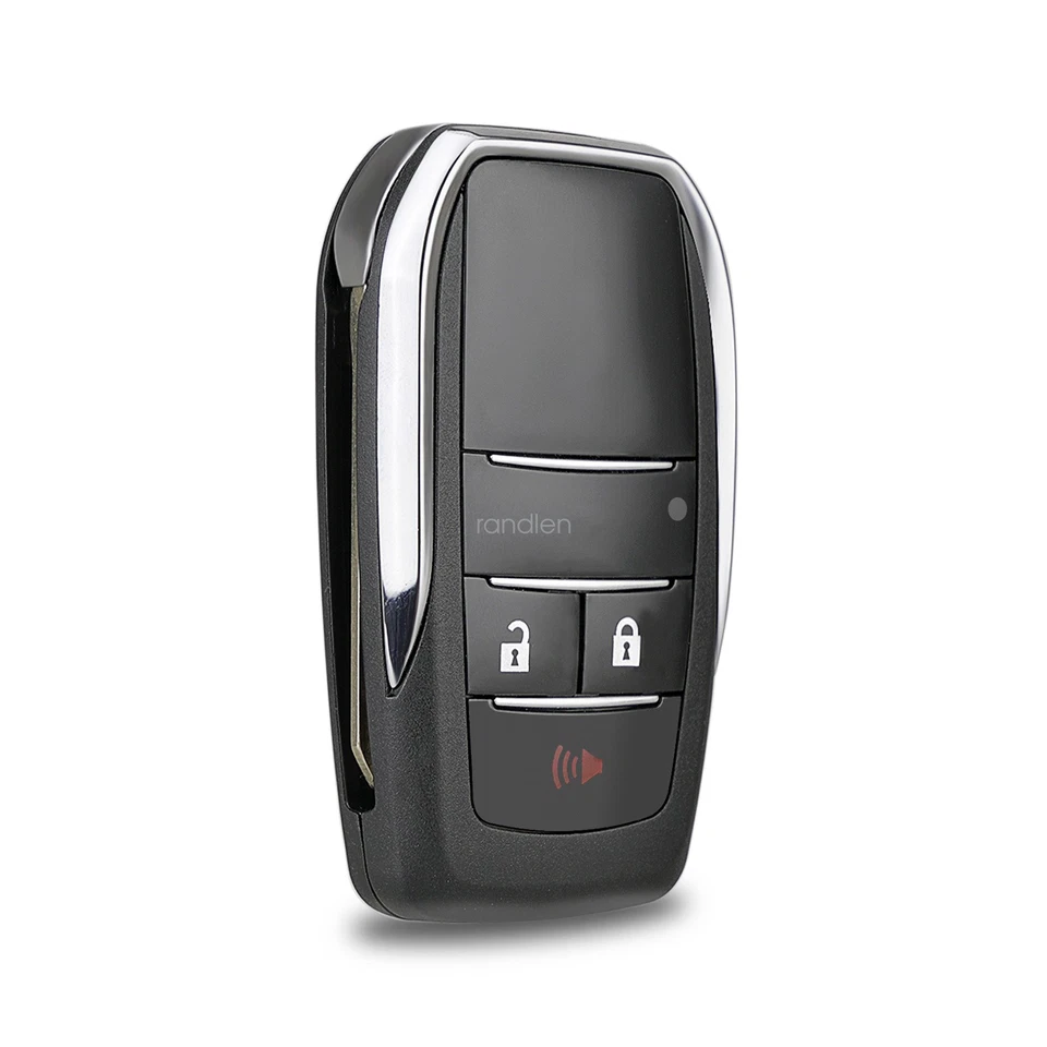 Para 2007 2008 2009 2010 2011 Toyota Yaris 3B controle remoto flip chaveiro SHELL MOZB41TG - Imagem 3 de 4