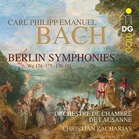 Carl Philipp Emanuel - Berlin Symphonies Wq174-175 179-181 - Sacd - G4Z