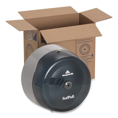 #ad Georgia Pacific Professional 56501 SofPull Tissue Dispenser Smoke New $22.35