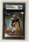 Justin Jefferson Rookie Die Cut Copper Prizm /355 SGC 10 2020 Select RC Vikings
