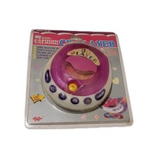 Vintage Battery-Operated Fashion Talking CD Players W/ 4 CD Over 100 Songs