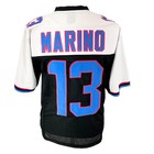 Dan Marino Jersey Black White Miami | Unisex Adult Sizes S-5XL Unsigned Stitch