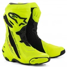 Alpinestars Race Boots - SuperTech R VENTED - Yellow Fluo/Black