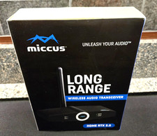 MICCUS LONG RANGE WIRELESS AUDIO TRANSCEIVER