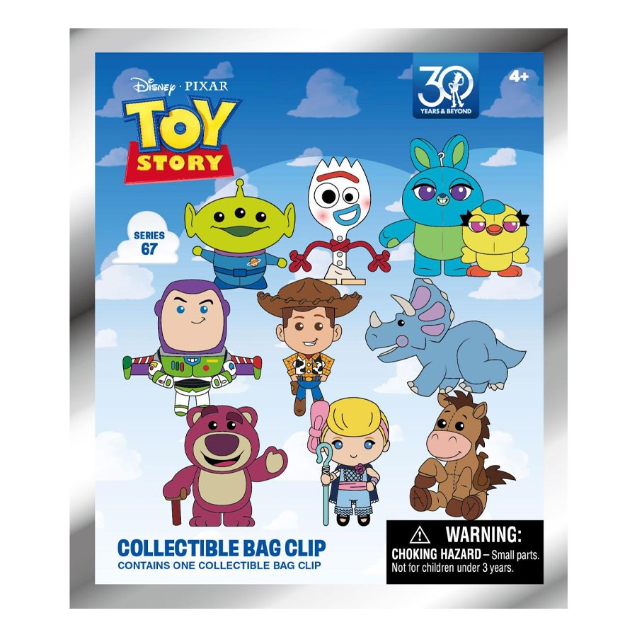 Figura Sorpresa Clip para Bolsas Disney Toy Story Monogram [252819]