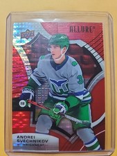 2021-22 UD Allure Red Rainbow #72 Andrei Svechnikov - Carolina Hurricanes