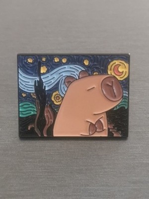 CAPYBARA FUNNY Pin Badge Patch New High Quality