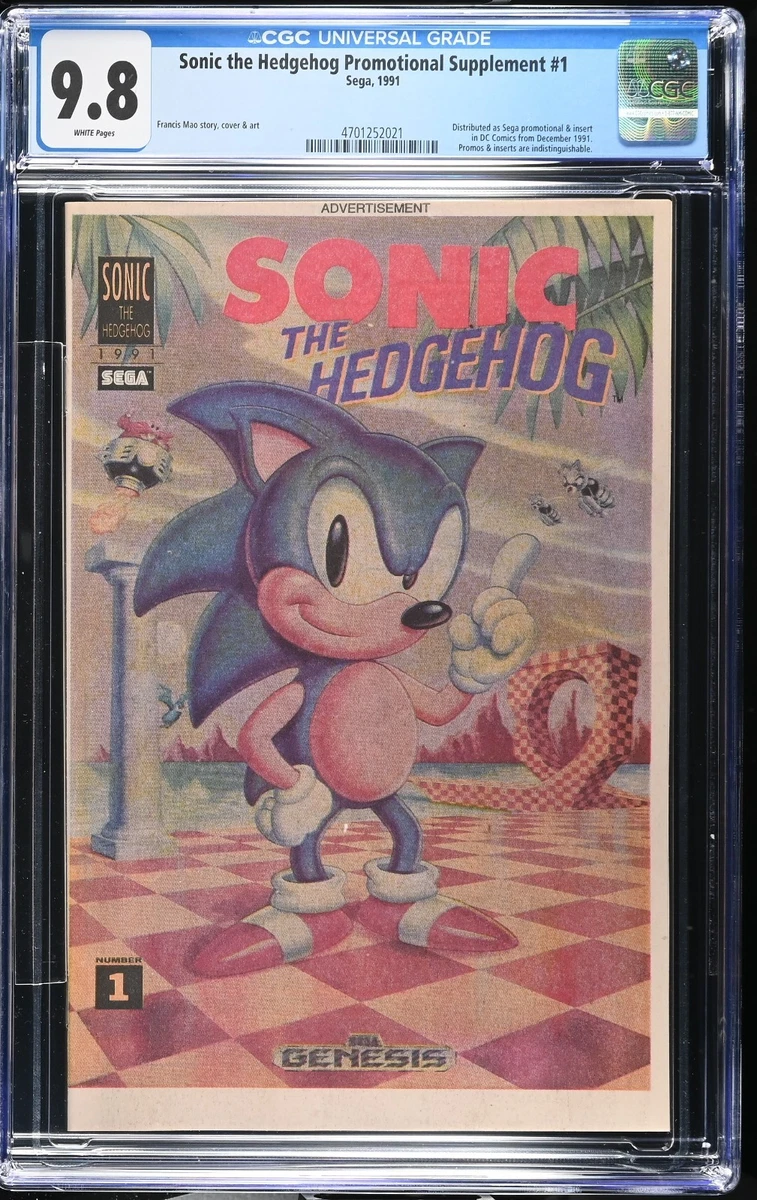Sonic the Hedgehog 9.8 Near Mint/Mint Comics, Graphic Novels