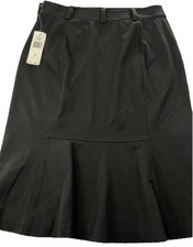 Ralph Lauren Middleburg Black Pencil Skirt Women  s Size 10 - NWT