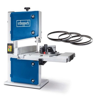 Scheppach HBS30X Bandsäge 350W 80mm Durchlasshöhe Querschneidlehre Stahlkonstruk