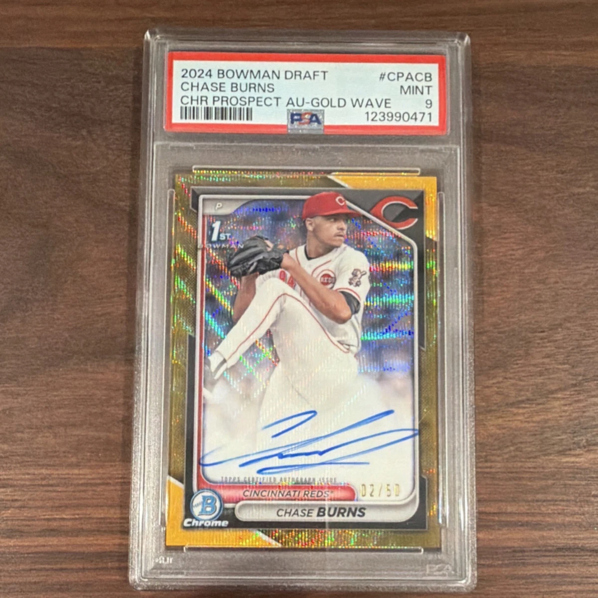 Bowman Cincinnati Reds Baseball Autographed Sports Trading Cards