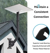 GADFISH Starlink Mounting Kit Gen 2, Compatible with V2 Starlink, Heavy Duty Sta